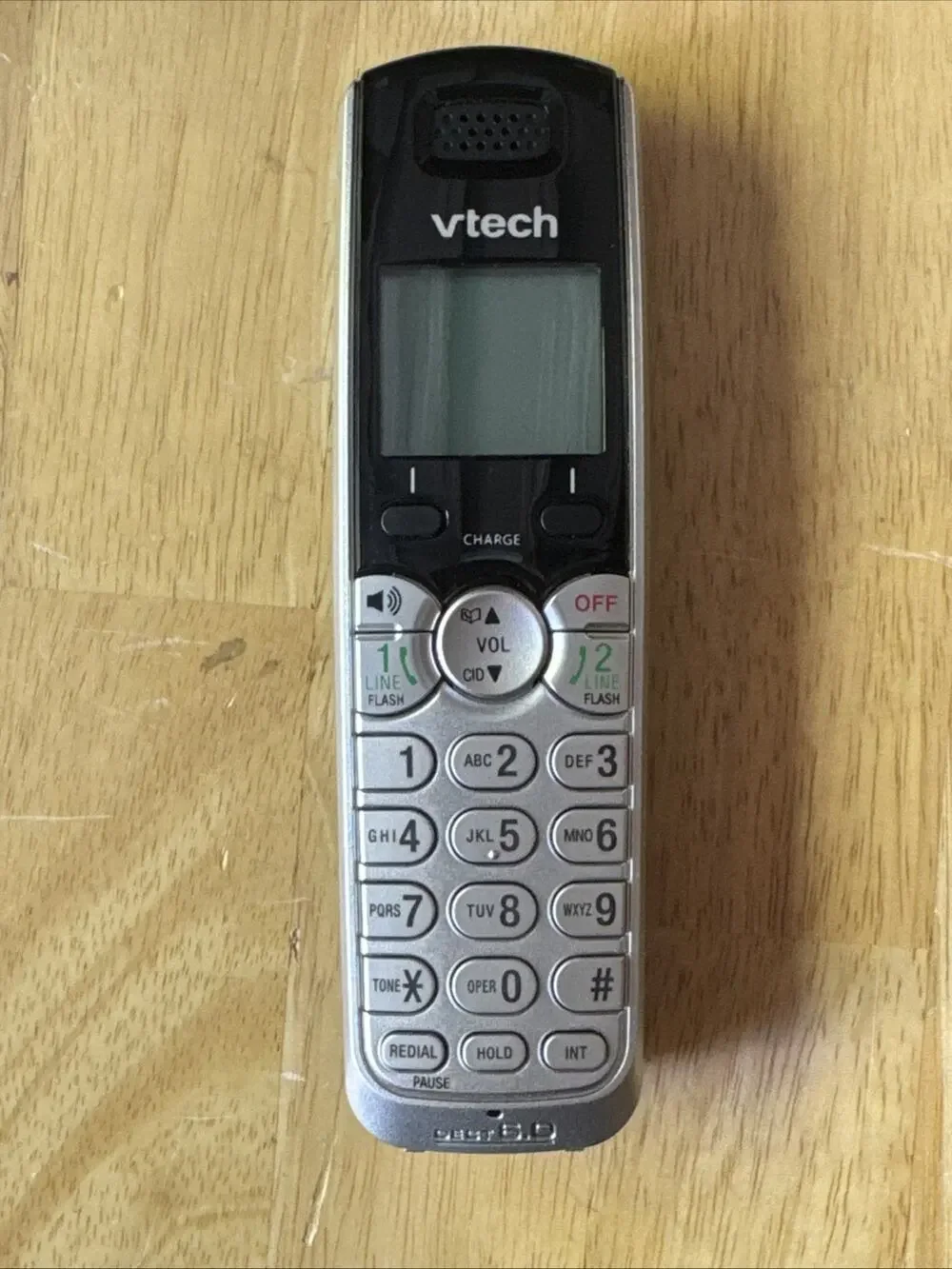 Vtech DS6101 DECT 6.0 1.9GHz 2-Line Cordless Expansion Handset Phone